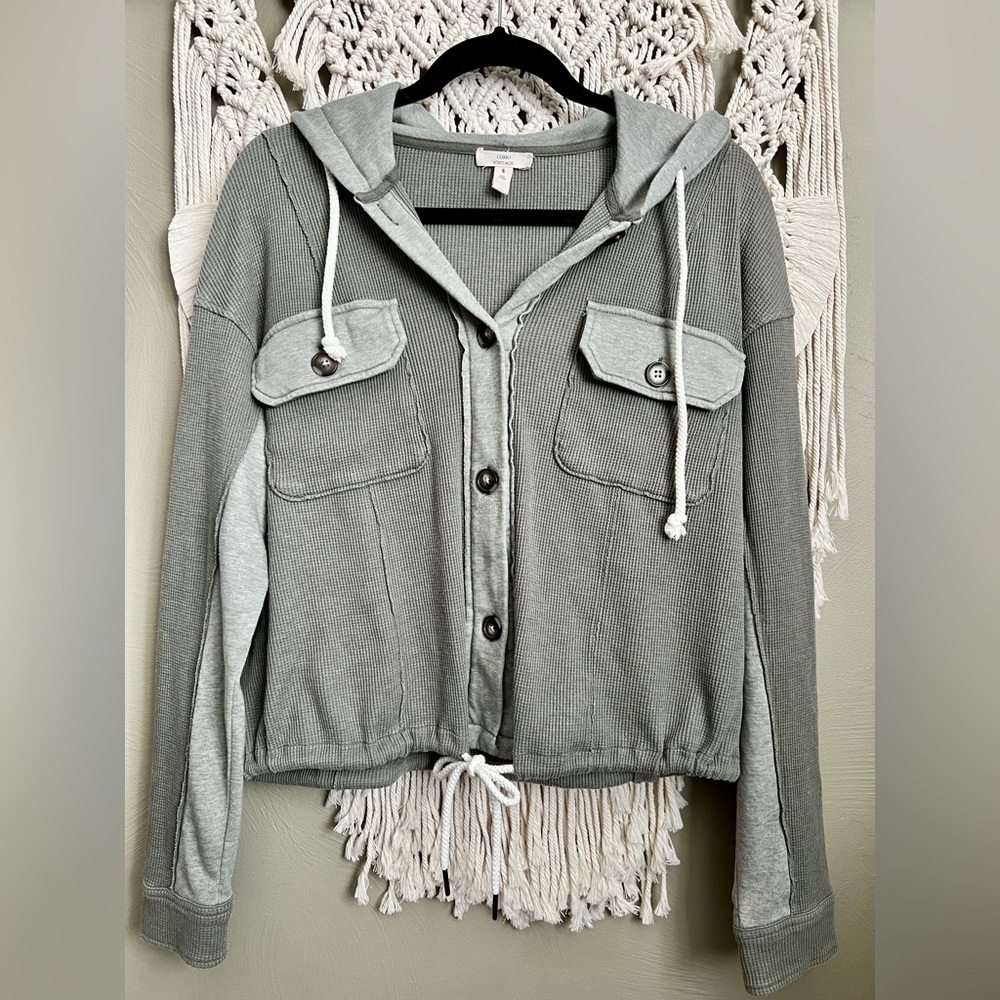 Waffle Weave Shacket